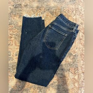 Old Navy Dark Blue Straight Jeans